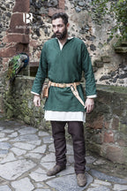 Short Tunic Erik Green by burgschneider.us