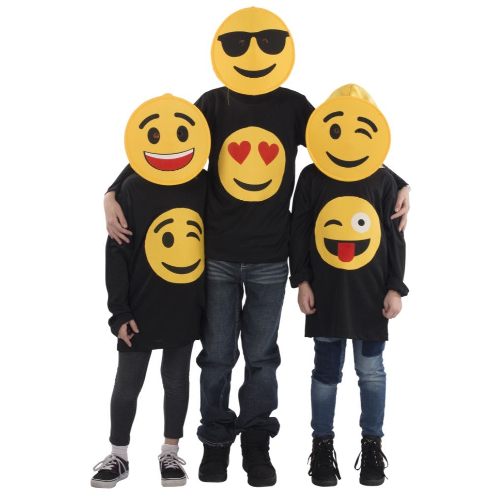 Face with Tongue Emoji Mask - Kids by Dress Up America