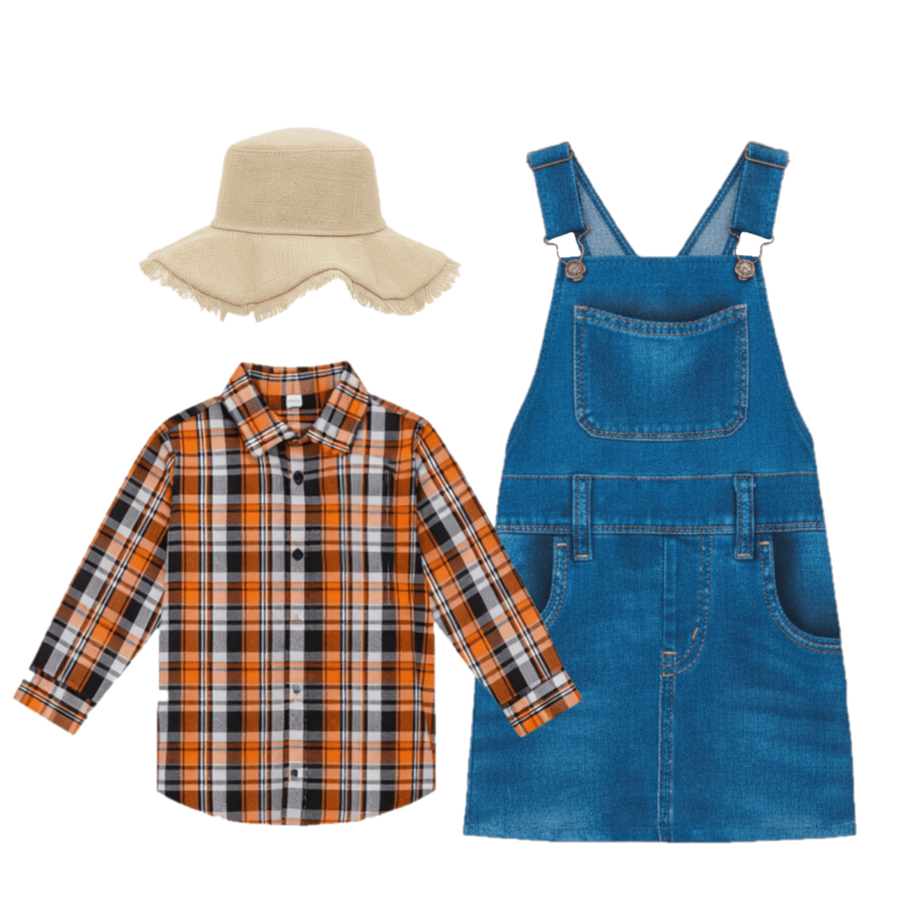 Farmer Costume Girls by Dress Up America