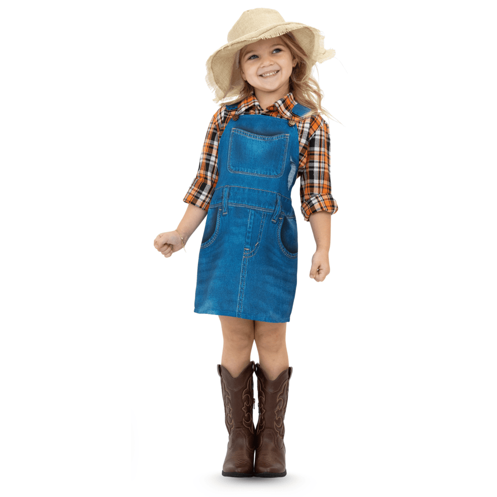 Farmer Costume Girls by Dress Up America