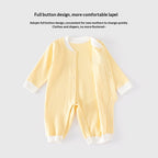 Infant Clothing Class A Pure Cotton Seamless Onesie Baby Pajamas Winter Underwear Crawling Suit by Baby Joy