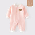 Infant Clothing Class A Pure Cotton Seamless Onesie Baby Pajamas Winter Underwear Crawling Suit by Baby Joy