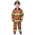 Tan Fire Fighter Costume - Kids by Dress Up America
