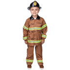 Tan Fire Fighter Costume - Kids by Dress Up America
