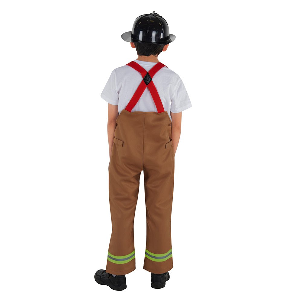 Tan Fire Fighter Costume - Kids by Dress Up America