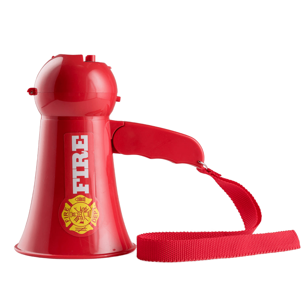 Fire Fighter Megaphone by Dress Up America
