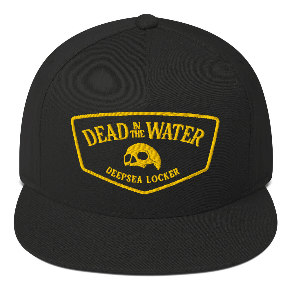 Dead in the Water™ Flat Bill Cap by DeepSea Locker