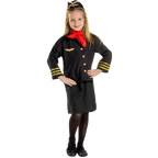 Flight Attendant Costume - Kids by Dress Up America