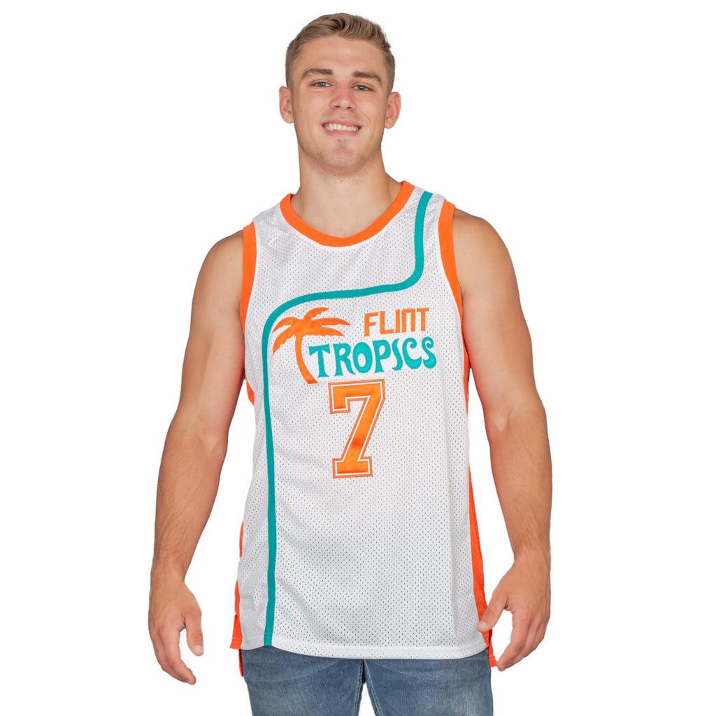 Flint Tropics Custom Basketball Jersey Adult Halloween Costume by TVStoreOnline