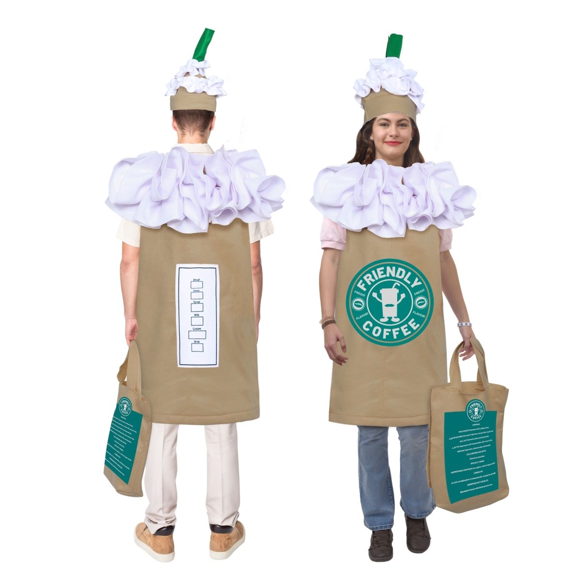 Frappuccino Costume for Adults by Dress Up America