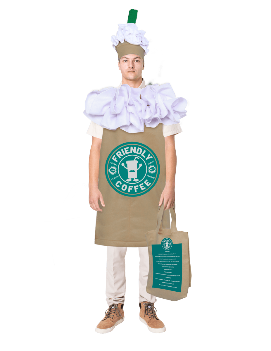Frappuccino Costume for Adults by Dress Up America