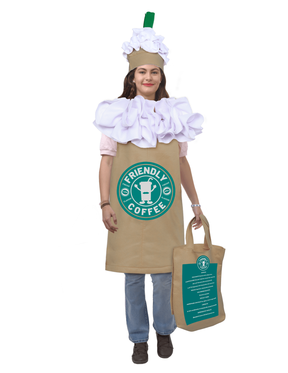 Frappuccino Costume for Adults by Dress Up America