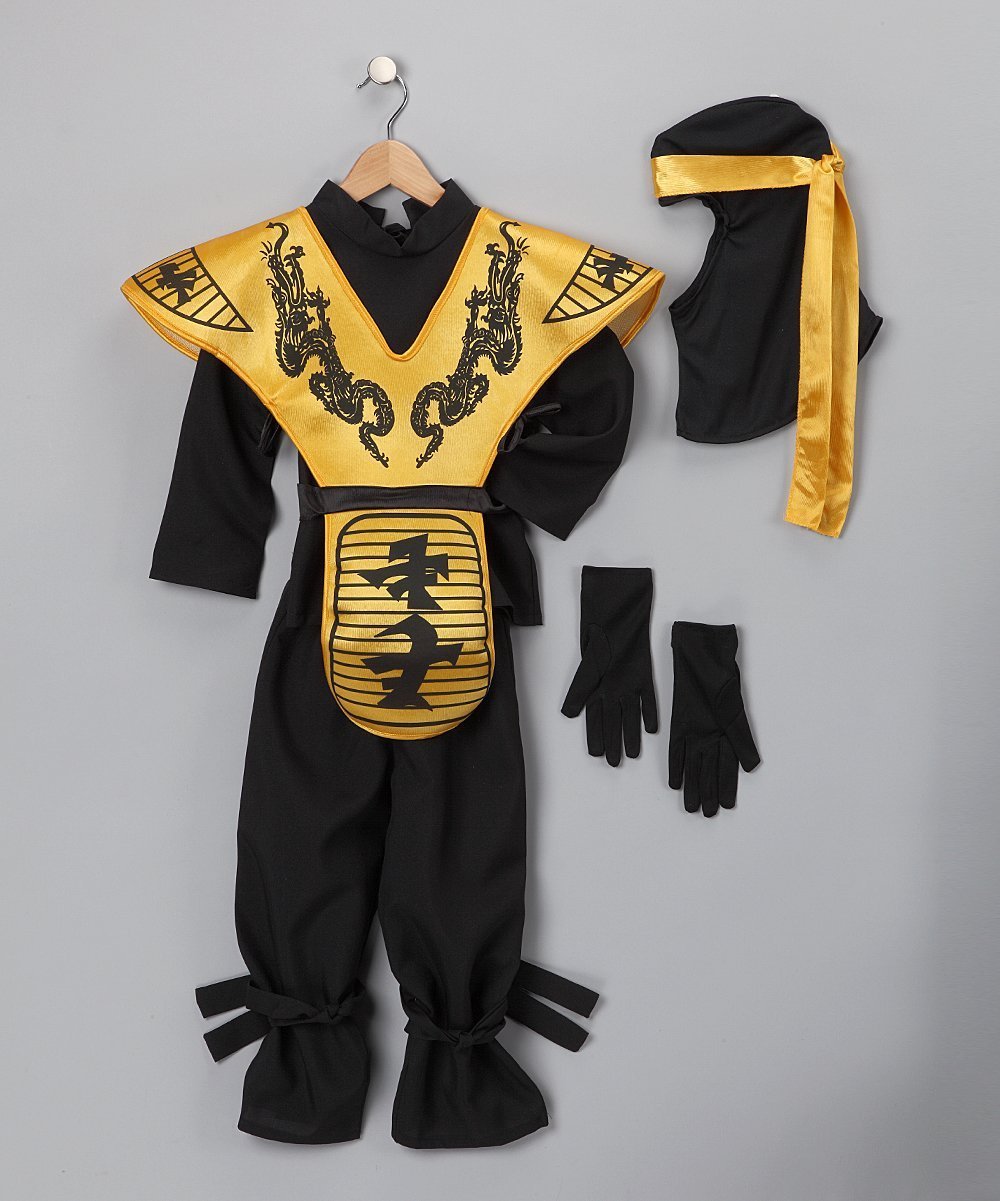 Gold Ninja Costume - Kids by Dress Up America
