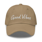 Embroidered Baseball Cap- Adjustable - Good Vibes by inQue.Style