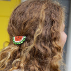 Watermelon- Rhine Stone Kids Hair Pin by Sand By Saya New York