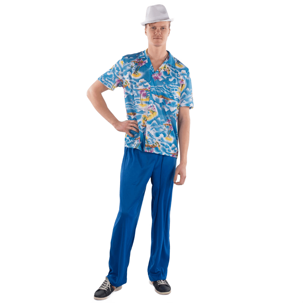 Hawaiian Shirt and Pants Set - Adults by Dress Up America