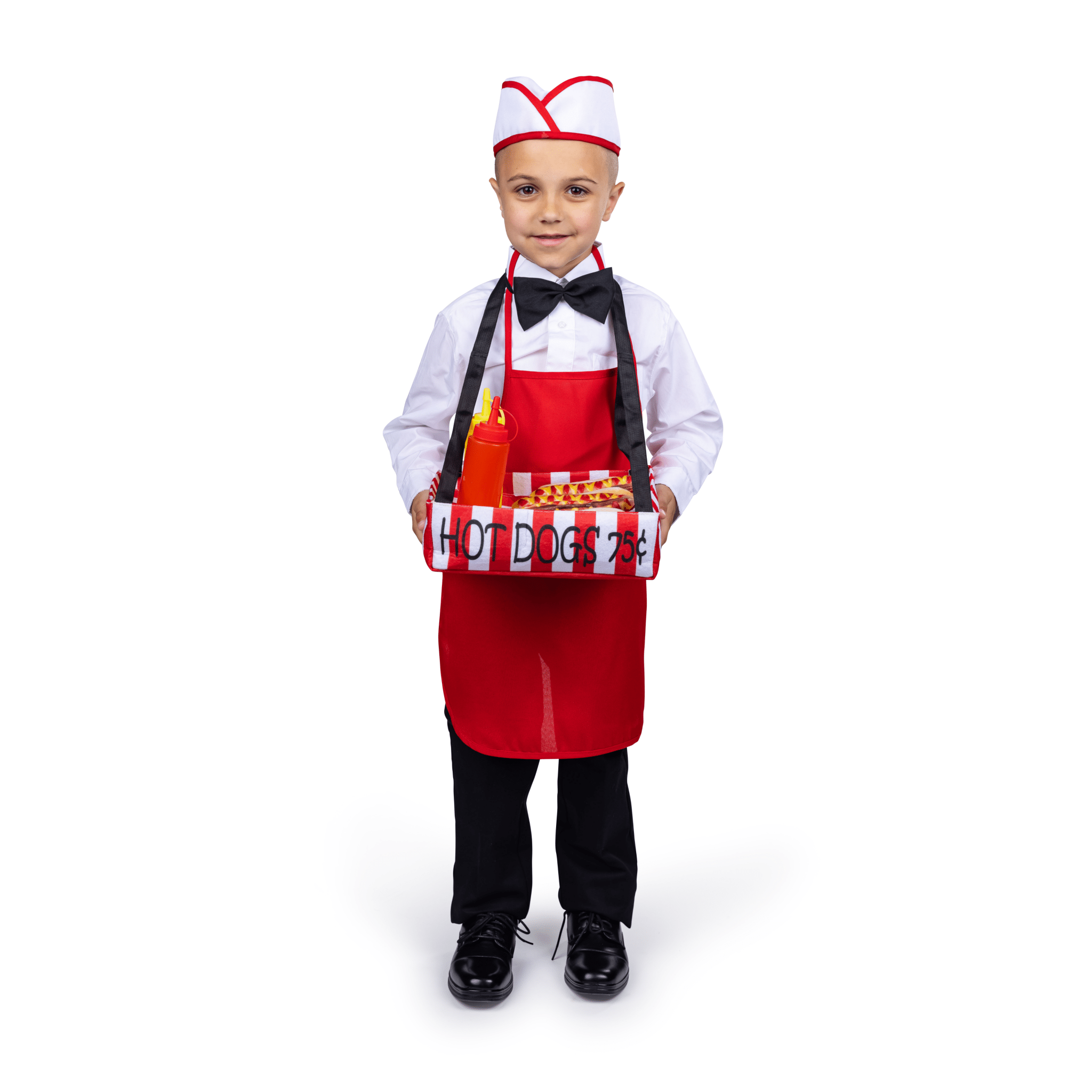 Hot Dog Vendor Costume - Kids by Dress Up America