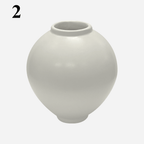 House of Dohwa Moon Jar Rice Bran Candle 320g 1ea by Coréelle