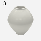 House of Dohwa Moon Jar Rice Bran Candle 320g 1ea by Coréelle