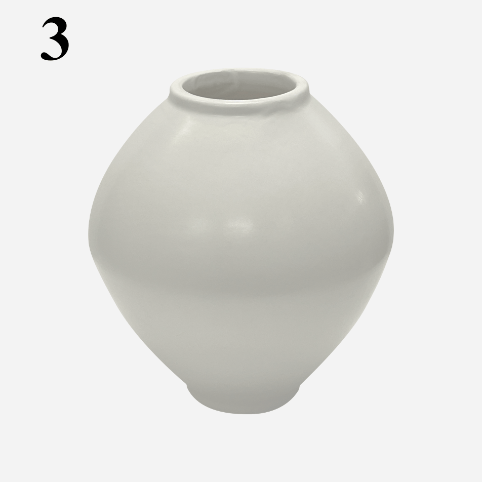 House of Dohwa Moon Jar Rice Bran Candle 320g 1ea by Coréelle