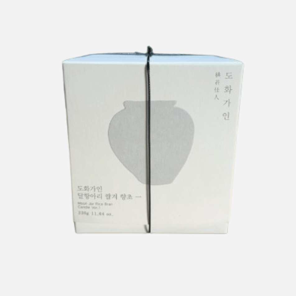 House of Dohwa Moon Jar Rice Bran Candle 320g 1ea by Coréelle