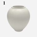 House of Dohwa Moon Jar Rice Bran Candle 320g 1ea by Coréelle