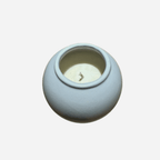 House of Dohwa Moon Jar Rice Bran Candle 320g 1ea by Coréelle