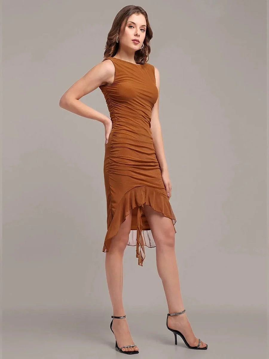 Ifeanyi Summer Slim Skinny Sleeveless Dress by Celidior