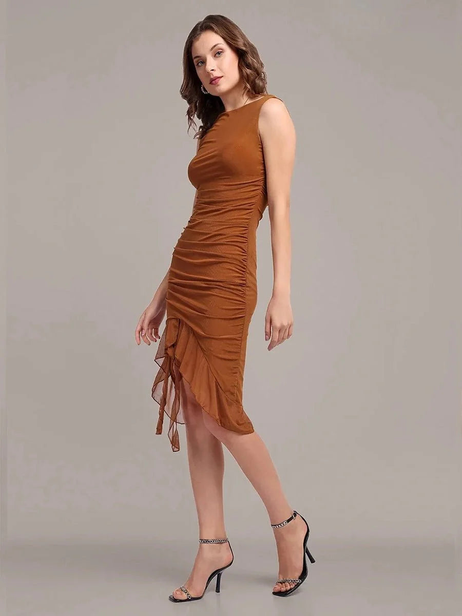 Ifeanyi Summer Slim Skinny Sleeveless Dress by Celidior