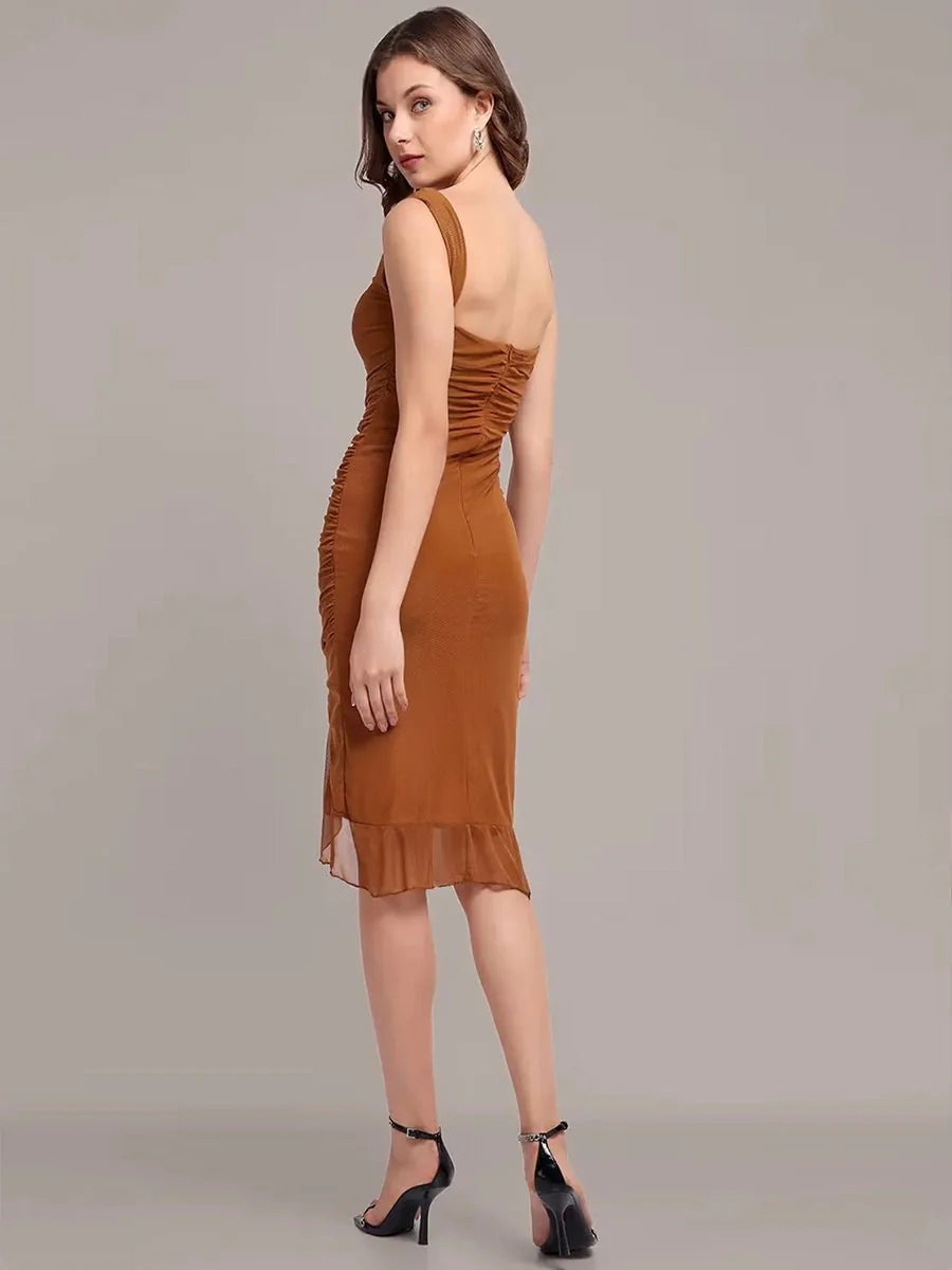 Ifeanyi Summer Slim Skinny Sleeveless Dress by Celidior
