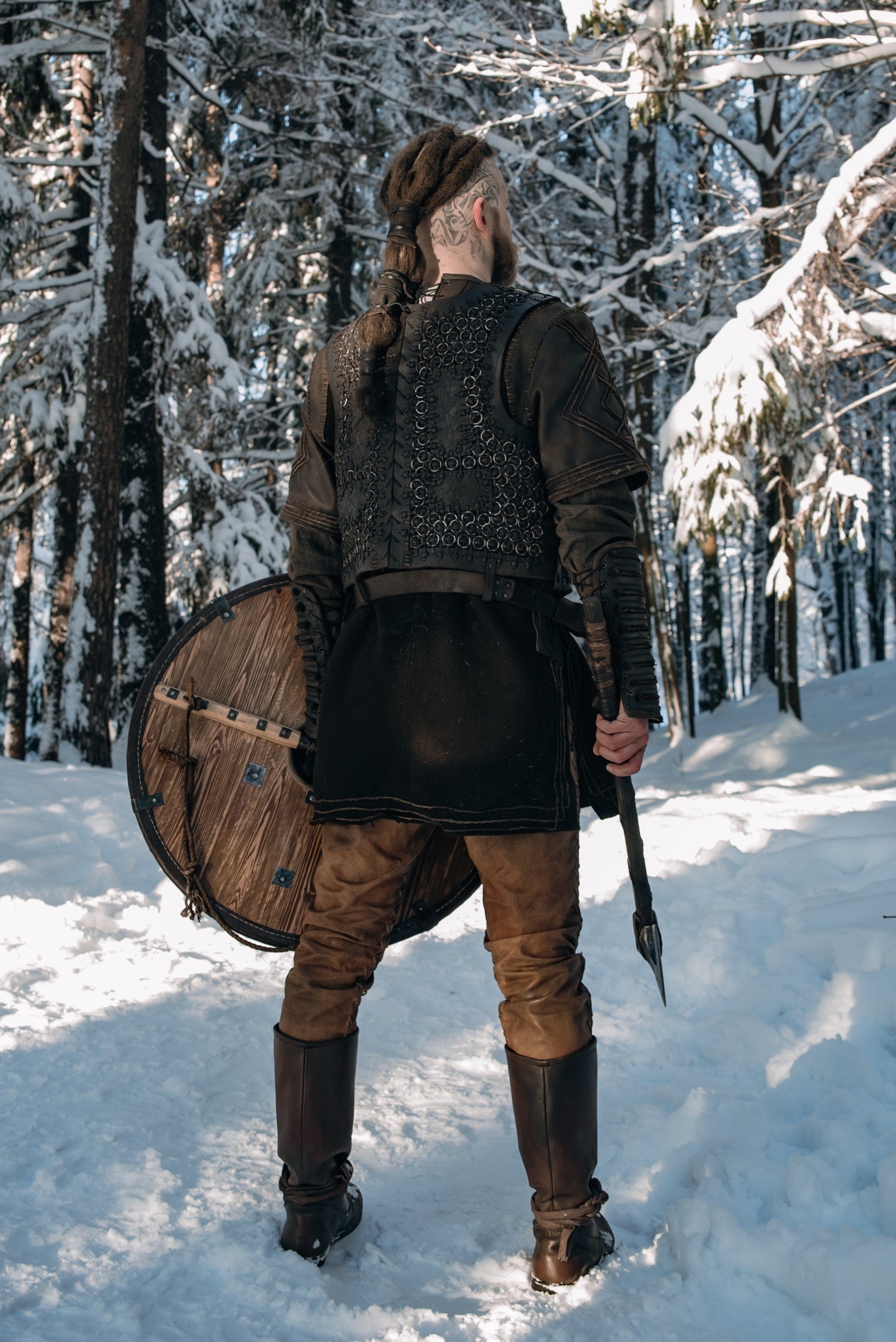 Ragnar costume (Vikings s2) by SokolArmory