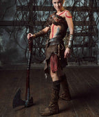 Woman Kratos costume (God of War) by SokolArmory