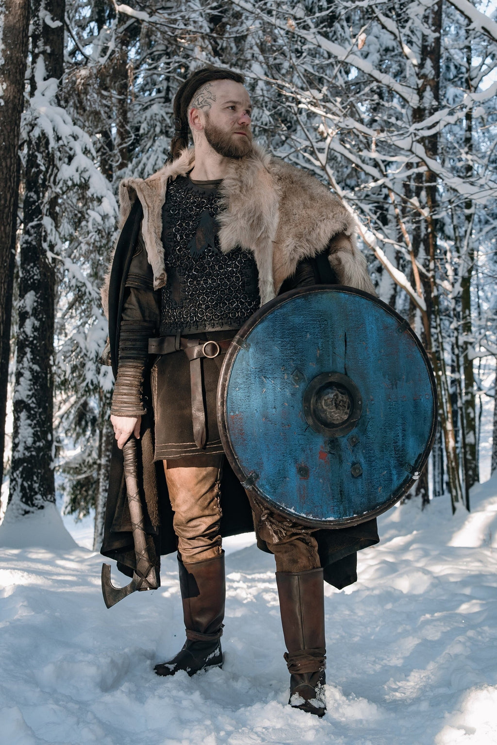 Ragnar costume (Vikings s2) by SokolArmory