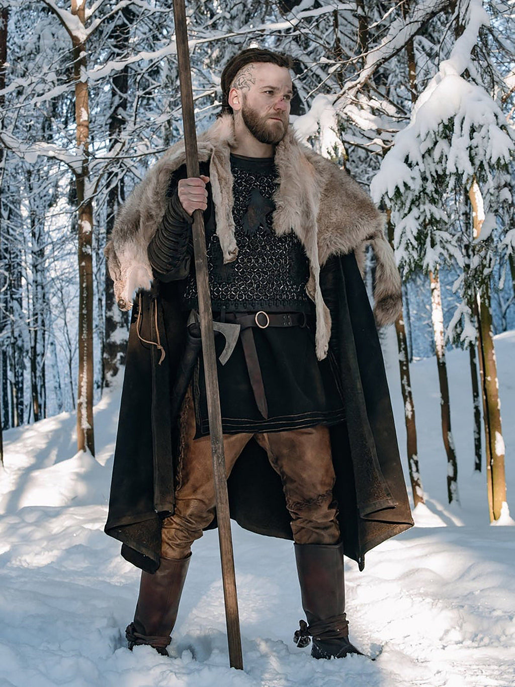 Ragnar costume (Vikings s2) by SokolArmory