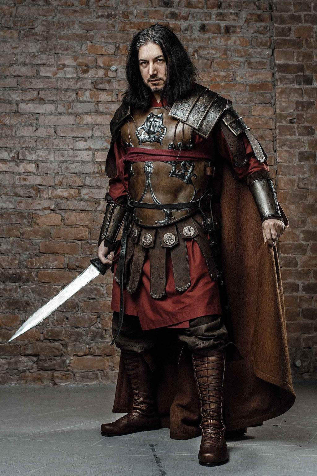 Maximus gladiator costume (Spartacus) by SokolArmory