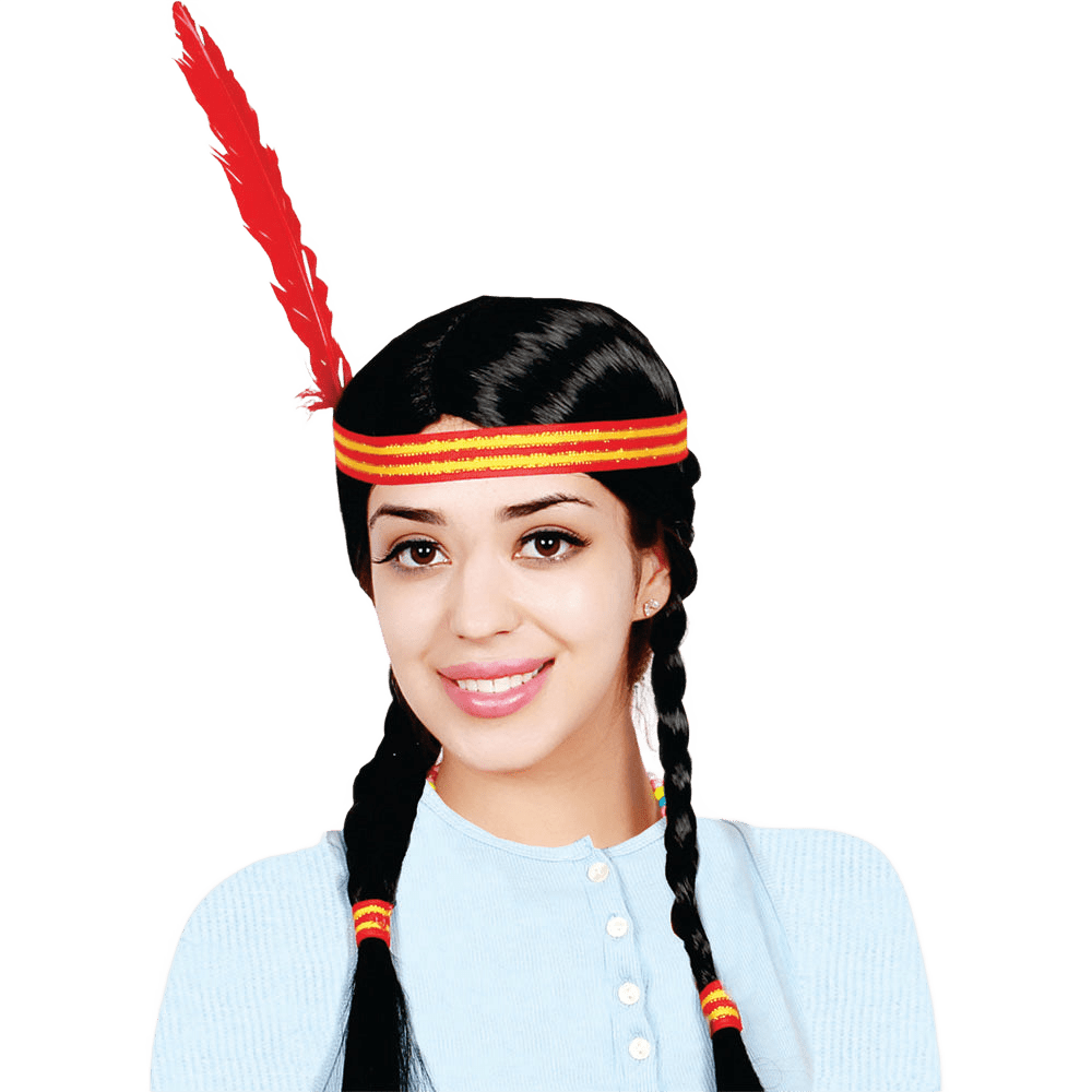 Indian Girl Wig by Dress Up America