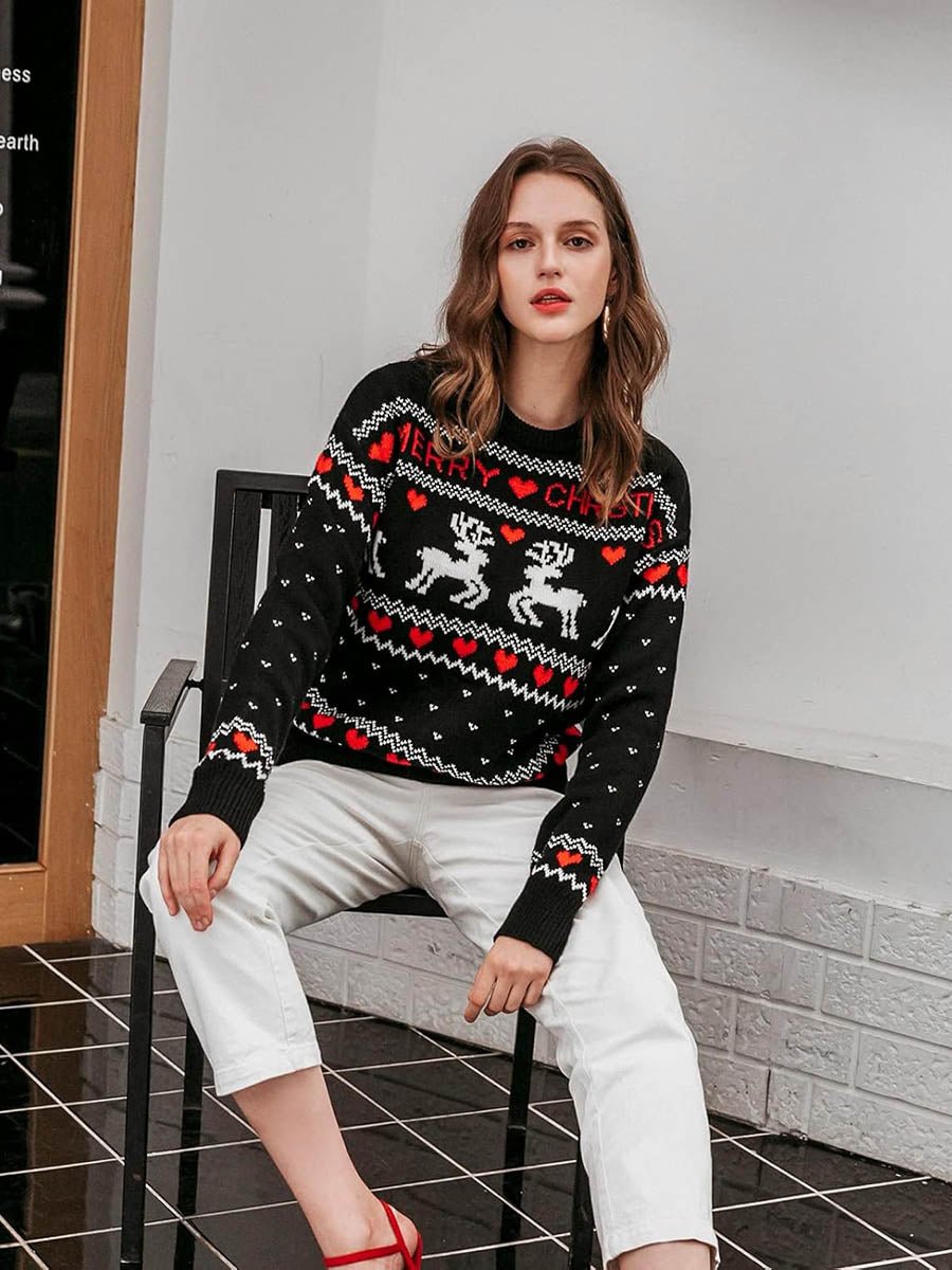 Jamila Christmas Sweater: Perfect for Cheer by Celidior