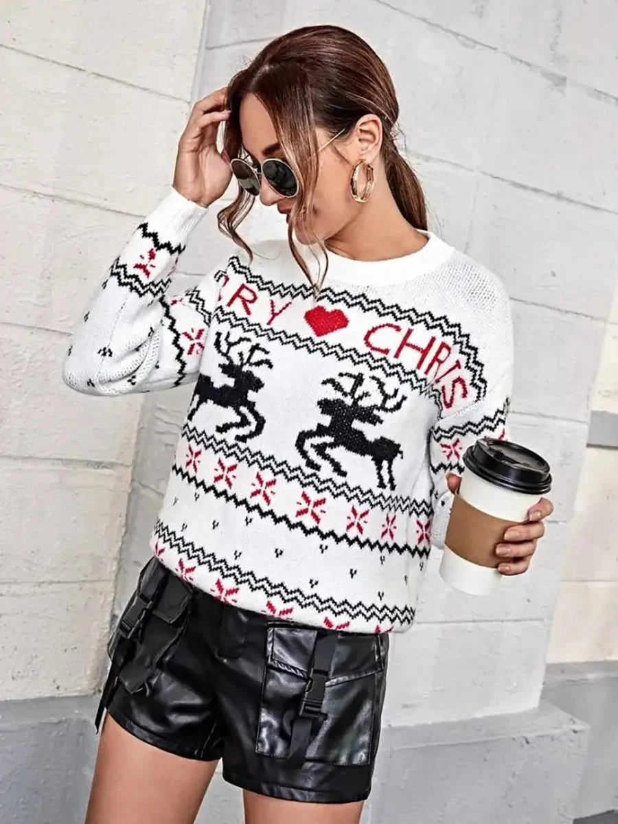 Jamila Christmas Sweater: Perfect for Cheer by Celidior