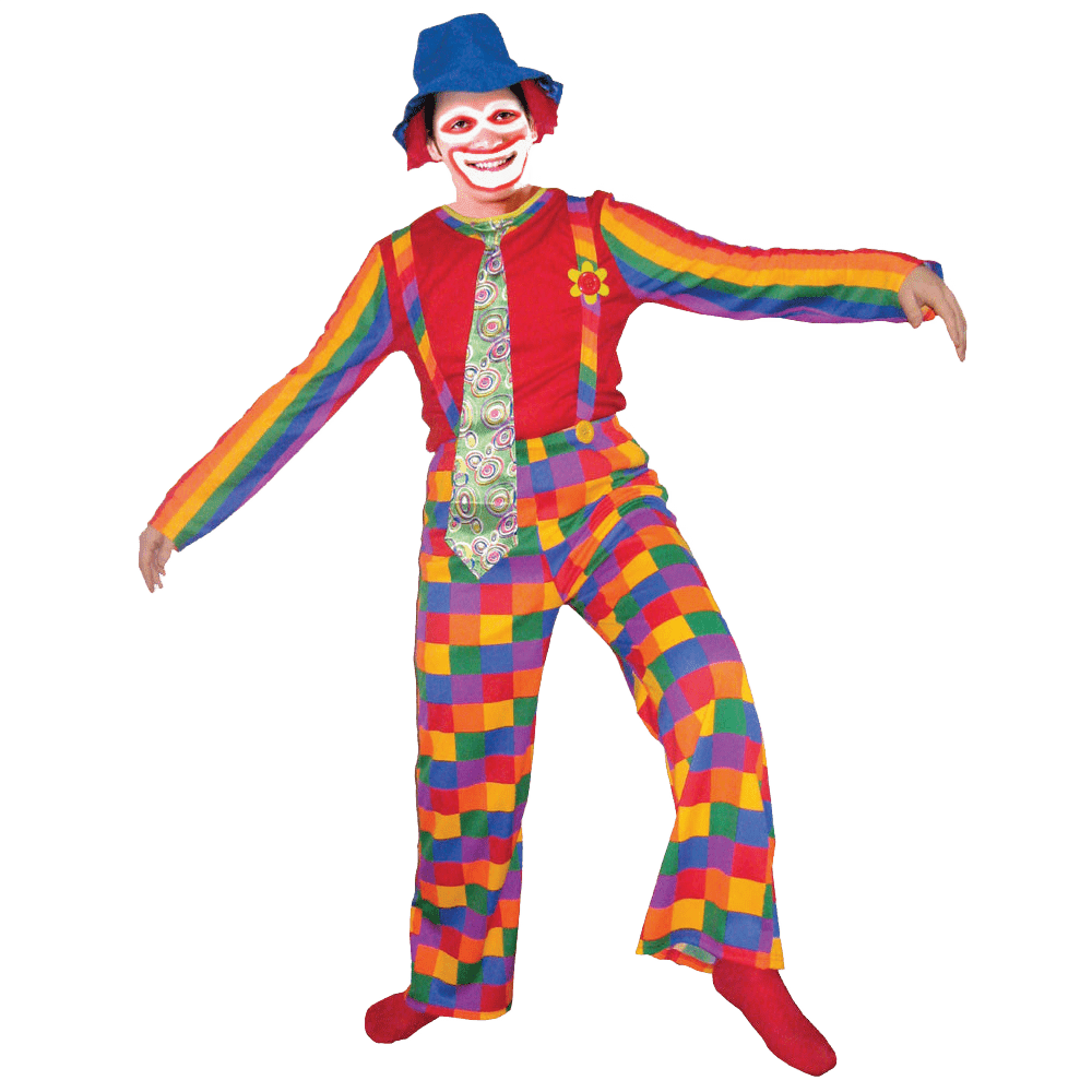 Jolly Laughing Clown Costume - Adults by Dress Up America