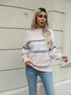 Kensley Turtleneck Snowflake Sweater by Celidior