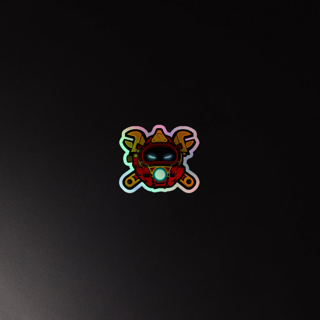 Made Under Pressure / Offshore Holographic Sticker by DeepSea Locker