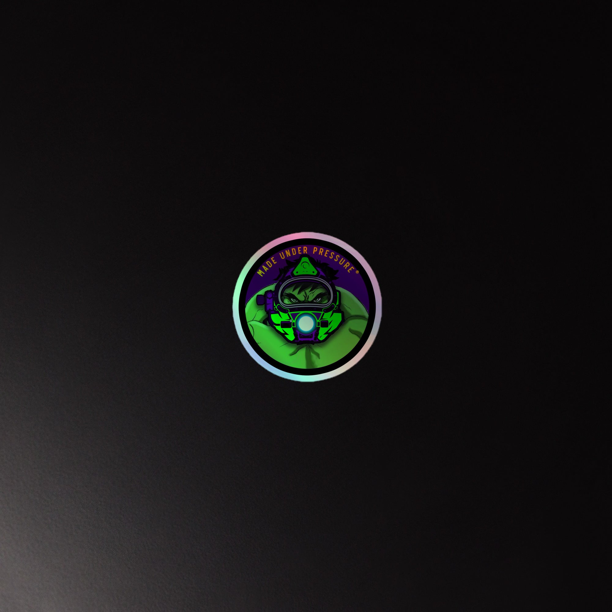 Made Under Pressure / Offshore Holographic stickers by DeepSea Locker