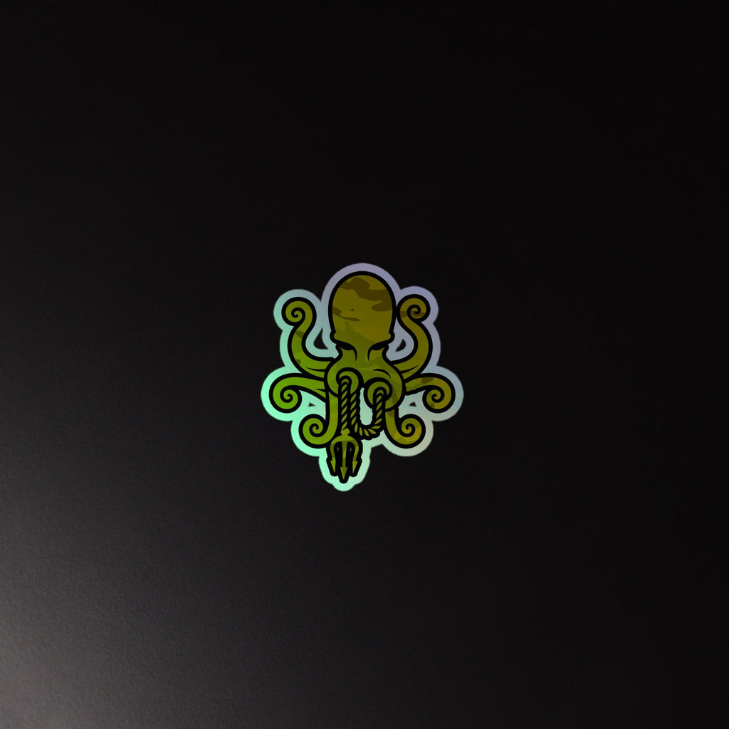 DEEPSEA LOCKER OCTO Holographic stickers by DeepSea Locker