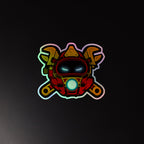 Made Under Pressure / Offshore Holographic Sticker by DeepSea Locker