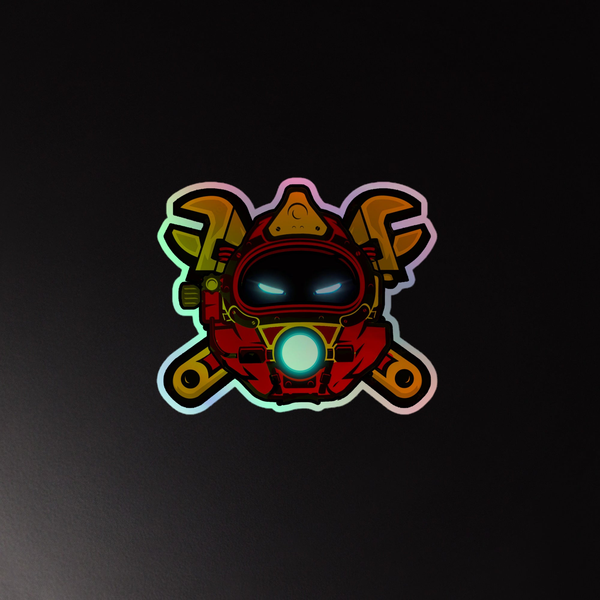 Made Under Pressure / Offshore Holographic Sticker by DeepSea Locker