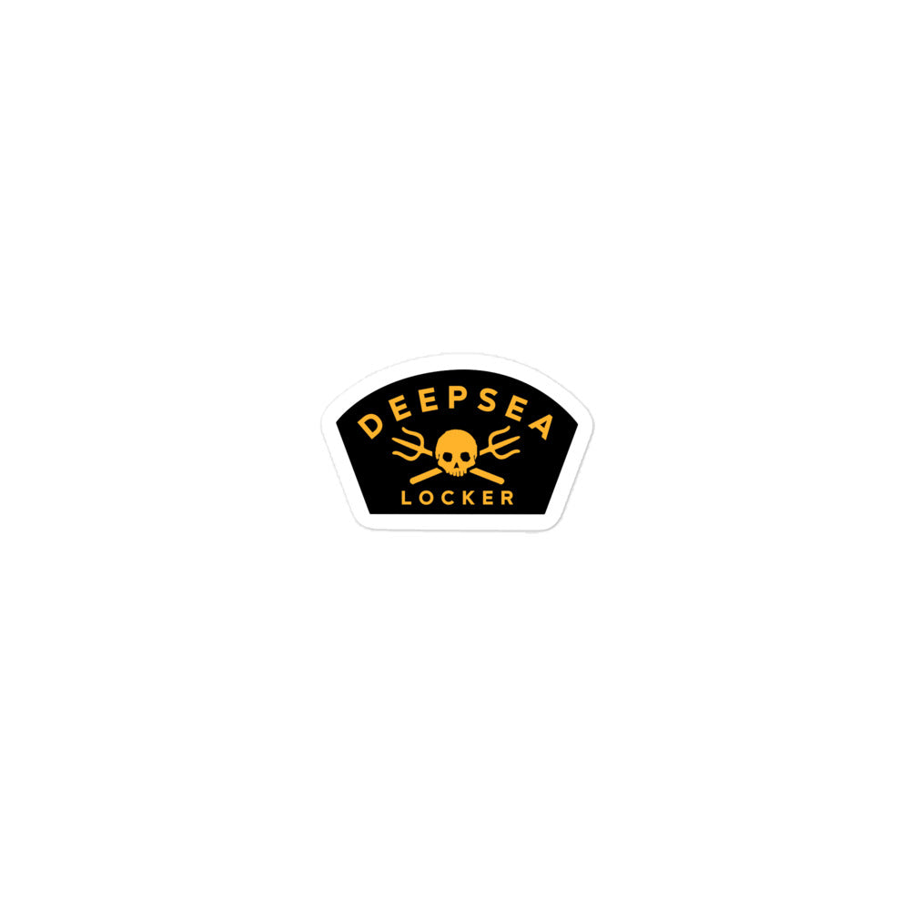 DEEPSEA LOCKER SKULL stickers by DeepSea Locker