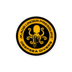 DeepSea / Diver Yellow Jacket stickers by DeepSea Locker