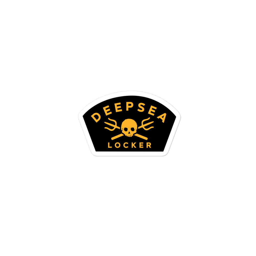 DEEPSEA LOCKER SKULL stickers by DeepSea Locker