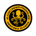 DeepSea / Diver Yellow Jacket stickers by DeepSea Locker