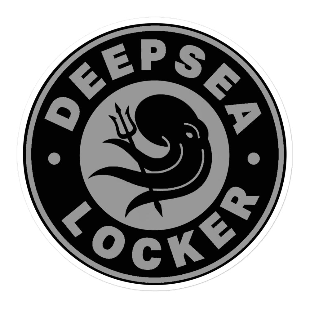 DeepSea Locker Grey Stickers by DeepSea Locker